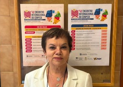 Tereza Rodrigues Vieira participou de encontros estrat&eacute;gicos em universidades espanholas e discutiu solu&ccedil;&otilde;es jur&iacute;dicas ligadas &agrave; sustentabilidade global