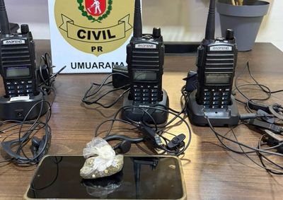 Abordado com maconha, ele alegou ter adquirido aparelhos de um desconhecido, mas acabou sendo autuado na 7&ordf; SDP