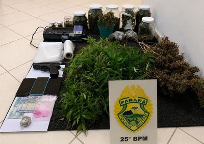 Opera&ccedil;&atilde;o da Pol&iacute;cia Militar interceptou esquema de tele-entrega e prendeu casal em flagrante
