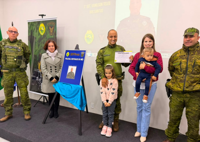O militar se destaca pelo comprometimento, iniciativa e esp&iacute;rito de miss&atilde;o, tanto em servi&ccedil;o quanto fora dele