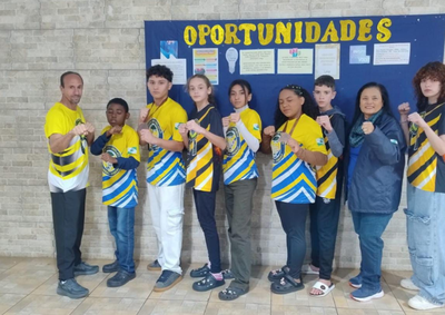 Os atletas medalhistas foram Arthur, do Col&eacute;gio Bento Mussurunga, e Merlin, do Col&eacute;gio Jos&eacute; Balan, que conquistaram o terceiro lugar em suas categorias