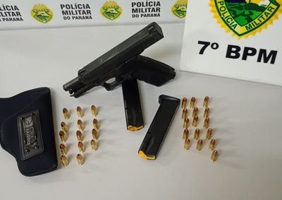 Abordagem ocorreu em Cruzeiro do Oeste, ap&oacute;s agentes flagrarem caminhonete Amarok em alta velocidade