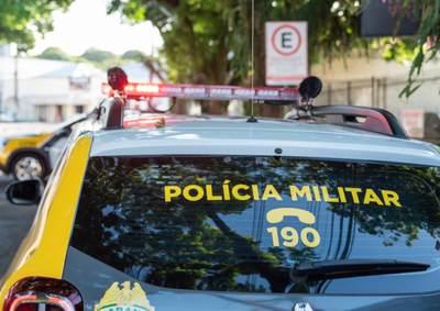 O homem colidiu o ve&iacute;culo contra o port&atilde;o da resid&ecirc;ncia, causando danos, e avan&ccedil;ou contra um dos policiais, tentando tomar sua arma de fogo
