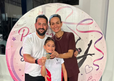 Ginasta da AGRU/Unipar obteve uma das maiores pontua&ccedil;&otilde;es entre as atletas do munic&iacute;pio na categoria Pr&eacute;-Infantil N&iacute;vel III
