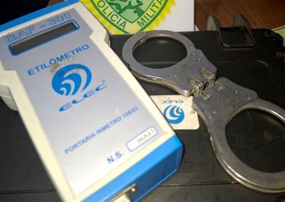 Etil&ocirc;metro apurou o &iacute;ndice de 1,07 mg/L e condutor foi encaminhado para a delegacia de Umuarama