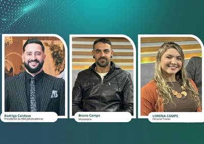 A conversa contar&aacute; com a presen&ccedil;a dos convidados Rodrigo Cardoso, do mission&aacute;rio Bruno Campos e da personal trainer Lorena Campos