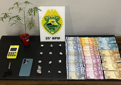 A&ccedil;&atilde;o foi desencadeada pelo 25&ordm; BPM ap&oacute;s patrulhamento preventivo no bairro e den&uacute;ncias