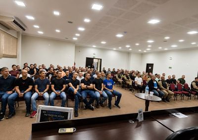 Trabalho da institui&ccedil;&atilde;o foi apresentado a mais de cem participantes, entre PMs e alunos-soldados