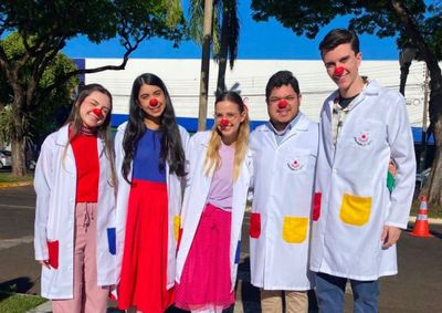 A mobiliza&ccedil;&atilde;o reuniu universit&aacute;rios em atividades de atendimento, recrea&ccedil;&atilde;o e divulga&ccedil;&atilde;o da campanha, voltada ao combate ao c&acirc;ncer  infantojuvenil