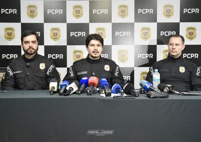 Coletiva realizada nesta ter&ccedil;a-feira (18) em Umuarama detalha pap&eacute;is da fam&iacute;lia Buscariollo no crime de agosto de 2025