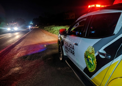Uma mulher sofreu ferimentos leves e foi socorrida por uma ambul&acirc;ncia da concession&aacute;ria EPR, sendo encaminhada ao Pronto Atendimento