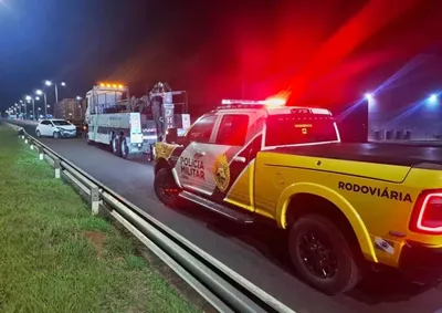Acidente ocorreu no acesso a Xambr&ecirc;; condutora foi socorrida e levada ao Hospital Nossa Senhora Aparecida