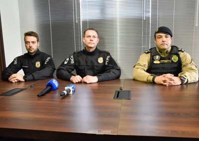Coletiva detalha pris&otilde;es, apreens&otilde;es e liga&ccedil;&atilde;o de suspeito morto com dois homic&iacute;dios de julho