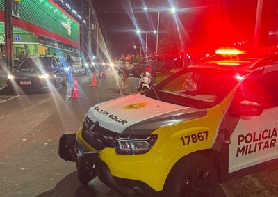 A&ccedil;&atilde;o preventiva do 25&ordm; BPM fiscalizou 30 ve&iacute;culos e abordou 25 pessoas na noite de quarta-feira