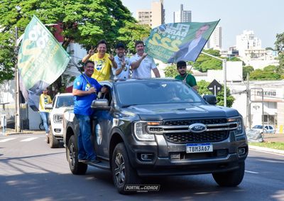 Comitiva do PL refor&ccedil;a v&iacute;nculo do candidato com a cidade em nova passagem pelo Noroeste do Paran&aacute;