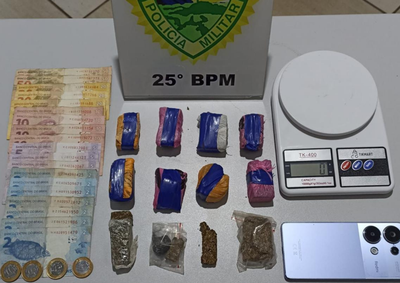 Diante dos materiais encontrados, o homem recebeu voz de pris&atilde;o e foi encaminhado &agrave; 7&ordf; Subdivis&atilde;o Policial de Umuarama