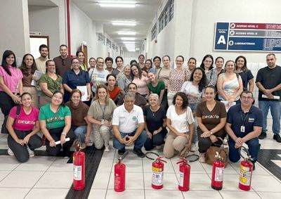 O amplo treinamento de capacita&ccedil;&atilde;o foi realizado em duas etapas e forneceu certificados