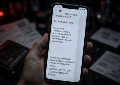 V&iacute;tima recebeu contato por meio de um aplicativo de mensagens de uma pessoa que se identificou como sua advogada