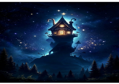 A hist&oacute;ria se passa em uma floresta, onde personagens como Chapeuzinho Vermelho, Jo&atilde;o e o P&eacute; de Feij&atilde;o, Rapunzel, Cinderela e Jo&atilde;o e Maria se encontram