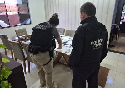 A&ccedil;&atilde;o com a Corregedoria da Pol&iacute;cia Civil cumpre 17 ordens em Cianorte contra policial e empres&aacute;rios; preju&iacute;zo estimado &eacute; de R$ 42,3 mil