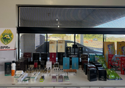 As mercadorias estavam acondicionadas em bolsas e inclu&iacute;am medicamentos, anabolizantes, perfumes, eletr&ocirc;nicos, brinquedos e outros itens
