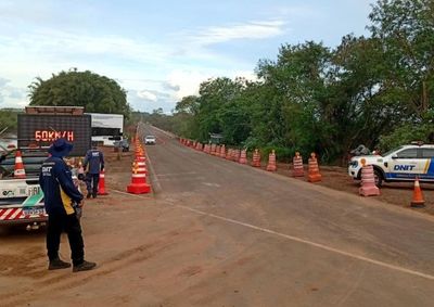 Travessia entre Francisco Alves e Terra Roxa reabre nesta quarta com restri&ccedil;&atilde;o de at&eacute; 57 toneladas