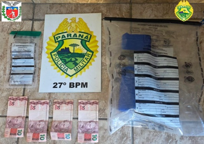 Com eles foi localizado aproximadamente 850 gramas de subst&acirc;ncia an&aacute;loga a maconha, aproximadamente 8 gramas de subst&acirc;ncia an&aacute;loga a crack