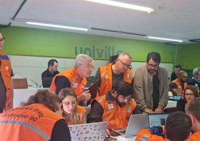 O evento foi realizado na cidade de S&atilde;o Bento do Sul.
