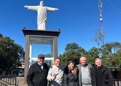 Catiane Seif visitou atrativos tur&iacute;sticos, culturais e hist&oacute;ricos do munic&iacute;pio. 