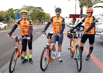 Conhecidos como "Os Bigodes", os ciclistas percorrer&atilde;o quatro estados e passar&atilde;o por Uni&atilde;o da Vit&oacute;ria, General Carneiro e Canoinhas durante a expedi&ccedil;&atilde;o.