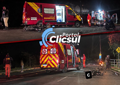 V&iacute;tima sofreu queda na PR-364, teve parada cardiorrespirat&oacute;ria e foi estabilizada pelas equipes do SIATE e do SAMU antes da remo&ccedil;&atilde;o.