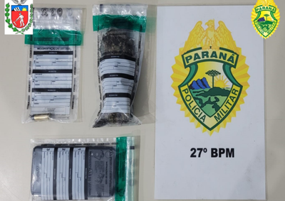 Durante a ocorr&ecirc;ncia, policiais tamb&eacute;m apreenderam uma muni&ccedil;&atilde;o de calibre .38 com o suspeito, segundo a Pol&iacute;cia Militar.