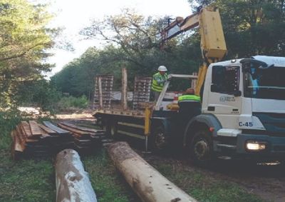 Situa&ccedil;&atilde;o encontrada durante a reconstru&ccedil;&atilde;o exigiu refor&ccedil;o na estrutura para garantir seguran&ccedil;a aos moradores e produtores rurais.