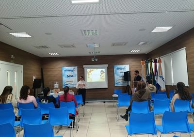Atividade promovida pela Secretaria Municipal de Sa&uacute;de em parceria com o Sesc contou com palestras, orienta&ccedil;&otilde;es e troca de experi&ecirc;ncias