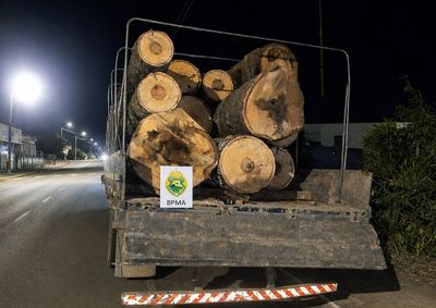 Diante da irregularidade, o motorista foi autuado em flagrante por crime ambiental e recebeu multa de R$ 6 mil