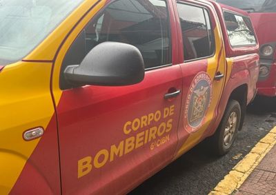 Corpo foi encontrado pelos bombeiros durante atendimento &agrave; ocorr&ecirc;ncia na noite de domingo