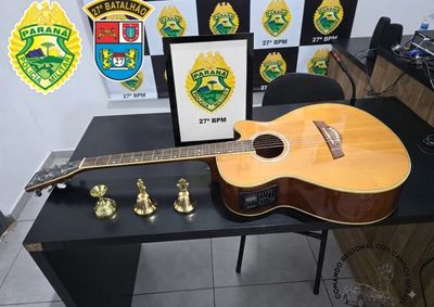 Objetos reconhecidos como pertencentes &agrave; par&oacute;quia foram encontrados com o suspeito, segundo a Pol&iacute;cia Militar.
