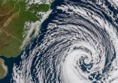 Sistema pode provocar temporais, granizo, ventos fortes e queda acentuada das temperaturas. Paran&aacute; e Santa Catarina est&atilde;o entre as &aacute;reas de maior aten&ccedil;&atilde;o.