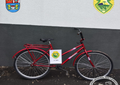 A bicicleta havia sido furtada no &uacute;ltimo s&aacute;bado, 08