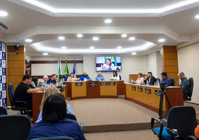 Vereadores apresentaram indica&ccedil;&otilde;es para melhorias na infraestrutura e seguran&ccedil;a, e aprovaram, em primeira vota&ccedil;&atilde;o, o or&ccedil;amento municipal para 2027