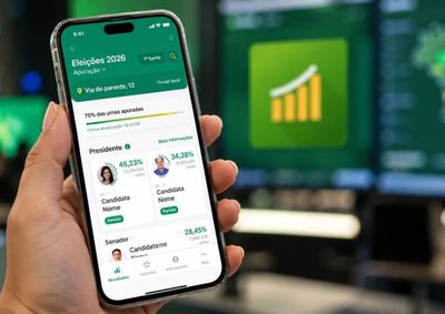 Para acompanhar a apura&ccedil;&atilde;o, o eleitor pode acessar o Portal Resultados do TSE diretamente pelo computador ou por meio de aplicativo no celular 