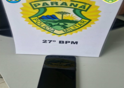 Pol&iacute;cia Militar identificou o suspeito por meio de imagens de monitoramento e recuperou o aparelho no caminh&atilde;o da empresa onde ele trabalhava.