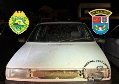 Autom&oacute;vel Fiat Uno branco foi localizado no bairro S&atilde;o Crist&oacute;v&atilde;o e encaminhado ao p&aacute;tio da 4&ordf; SDP.