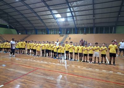 Mini Copa do Mundo reuniu participantes em cerim&ocirc;nia especial, marcando parceria entre AFA, SERC e deputado Luiz Fernando Teixeira