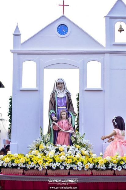 Encerramento do festejo de Sant'Ana