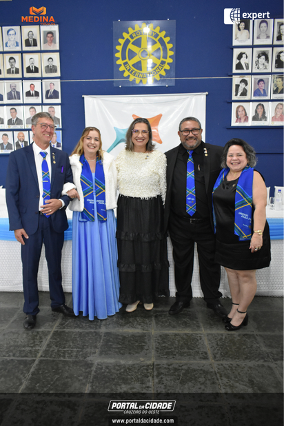 Nova posse da diretoria do Rotary Club