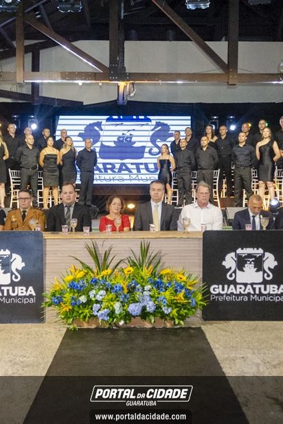 Formatura da primeira turma da Guarda Civil Municipal de Guaratuba