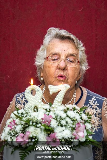 Anivers&aacute;rio Dorotea Melchiors Kirst - 87 anos