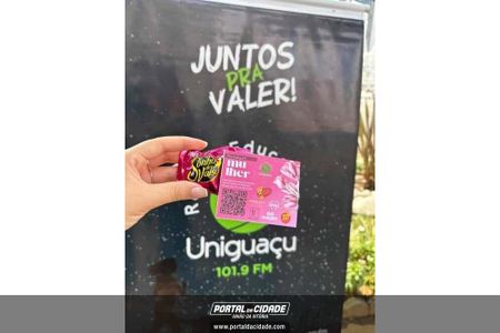 A&ccedil;&atilde;o "M&ecirc;s da Mulher" Unigua&ccedil;u FM