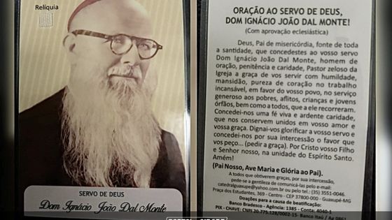Paróquia Santa Rita em Nova Resende recebe o Quadro de Dom Inácio